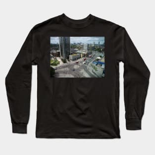 Roundabouts in London for free flow of traffic Long Sleeve T-Shirt